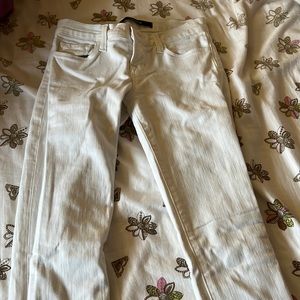 JBRAND white skinny jeans